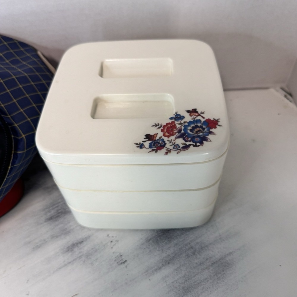 Melamine Lunch Box With Carrier‎